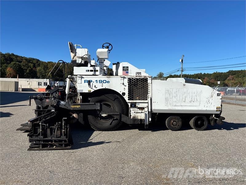 Roadtec RP190E Wheel Asphalt Paver Asphalt pavers