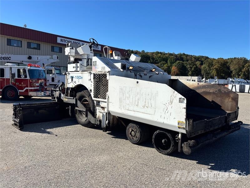 Roadtec RP190E Wheel Asphalt Paver Asphalt pavers