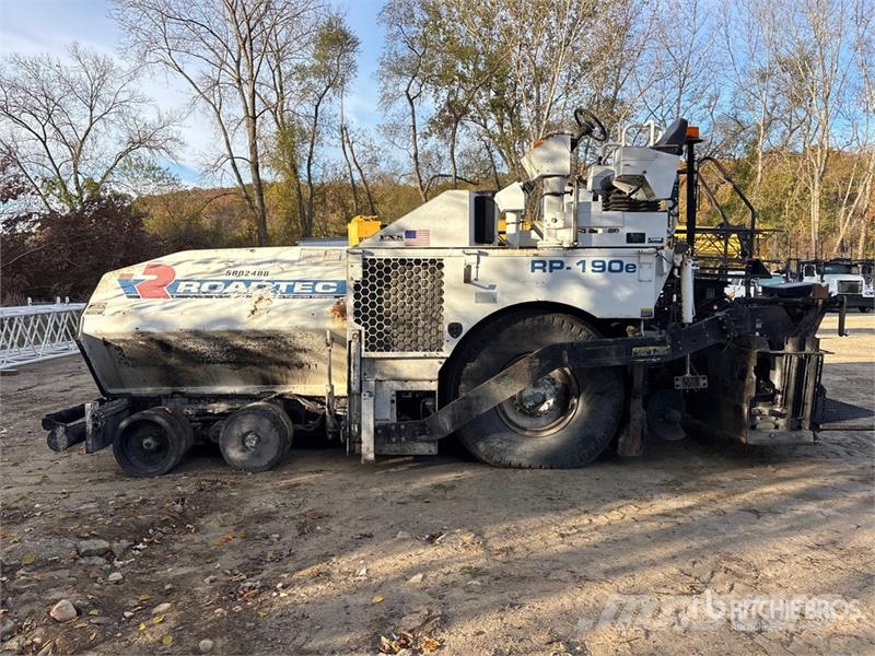 Roadtec RP190e Wheel Asphalt Paver (Inoperable) Asfaltadoras