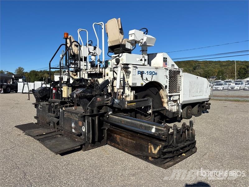 Roadtec RP190E Wheel Asphalt Paver Asphalt pavers
