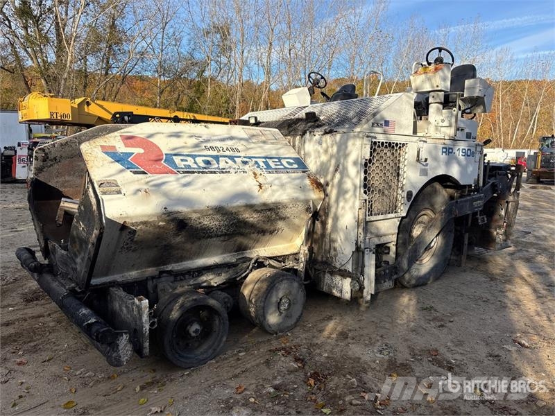 Roadtec RP190e Wheel Asphalt Paver (Inoperable) Asfaltadoras