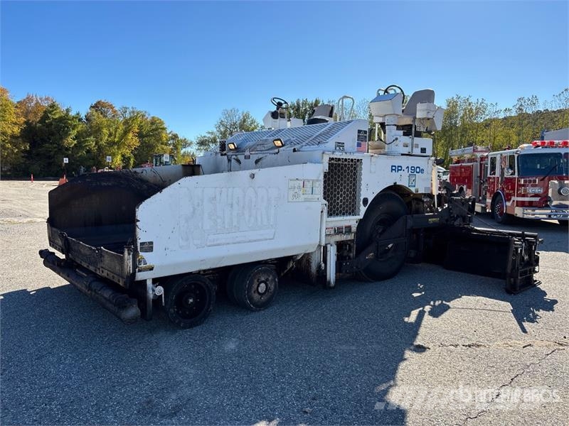 Roadtec RP190E Wheel Asphalt Paver Asphalt pavers