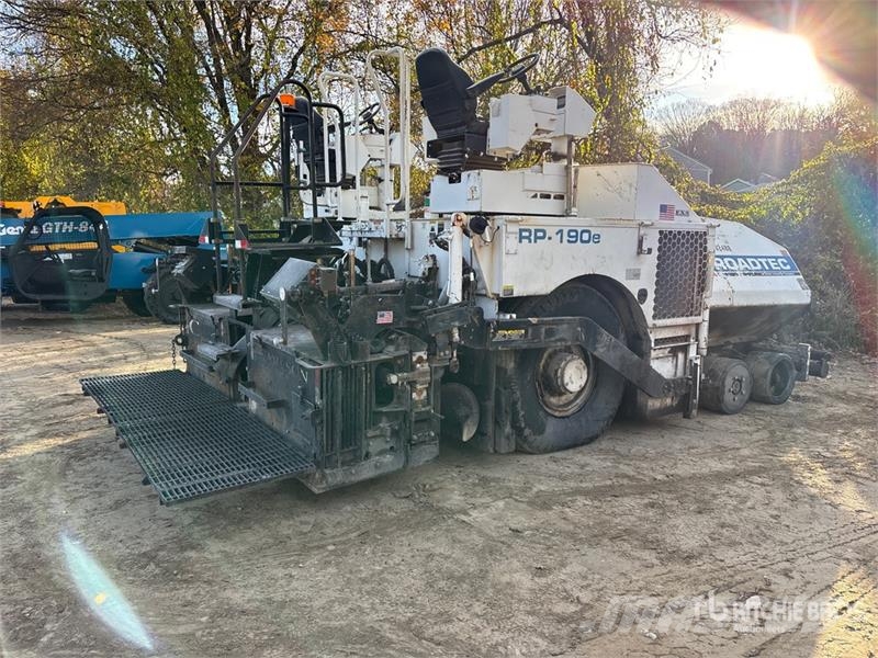 Roadtec RP190e Wheel Asphalt Paver (Inoperable) Asfaltadoras