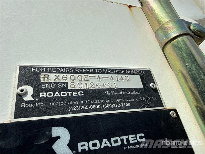 Roadtec RX600e-4 Tracked Cold Planer ماكينات الكشط البارد للأسفلت