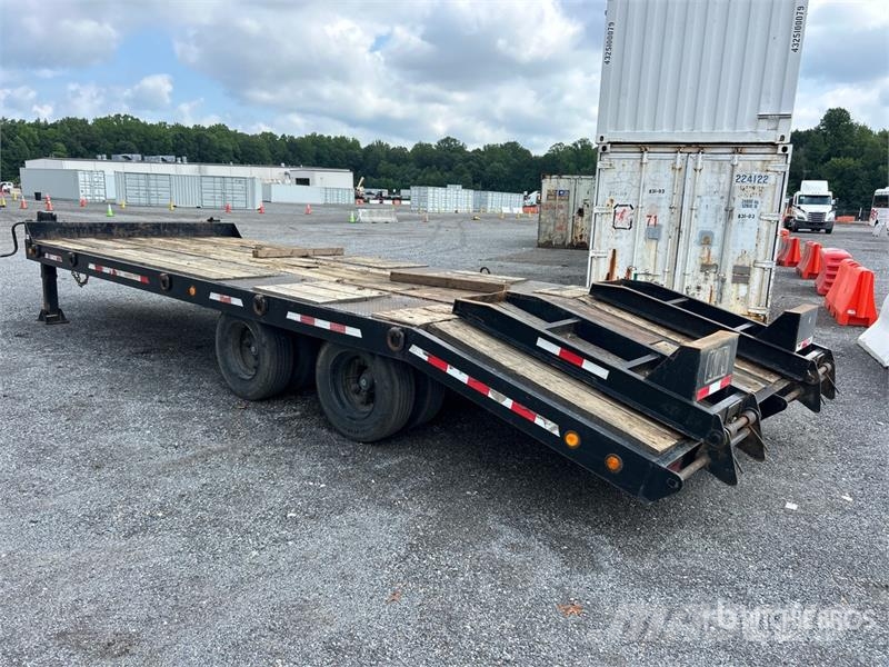 Rogers 24 ft T/A Equipment Trailer Oprijwagen