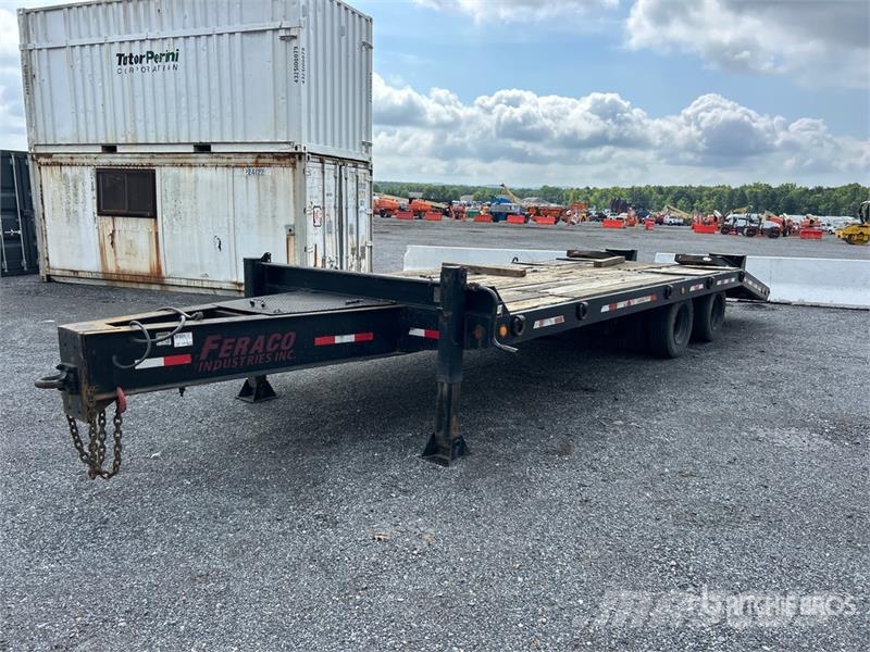 Rogers 24 ft T/A Equipment Trailer Oprijwagen