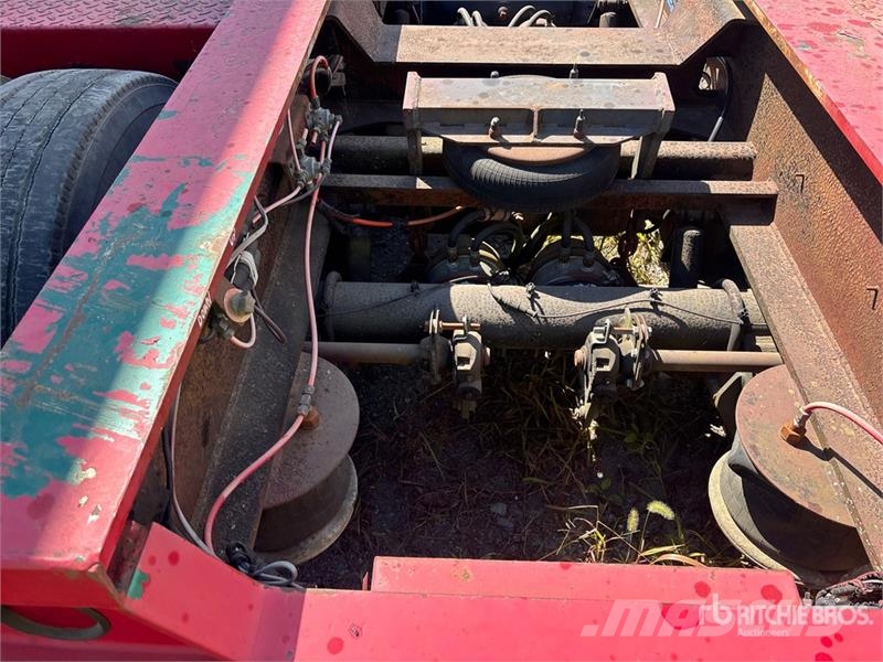 Rogers 50 ton Tri/A Removable Gooseneck Lowboy Trailer Pranchas / Carrega-tudo