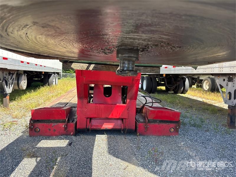 Rogers 50 ton Tri/A Removable Gooseneck Lowboy Trailer Pranchas / Carrega-tudo