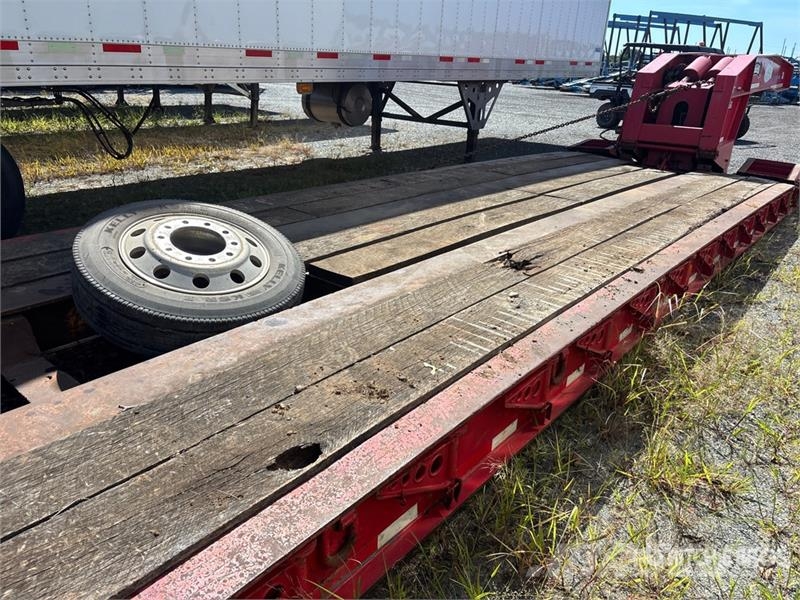 Rogers 50 ton Tri/A Removable Gooseneck Lowboy Trailer Pranchas / Carrega-tudo