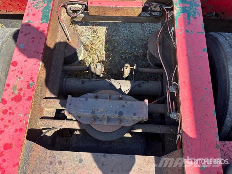Rogers 50 ton Tri/A Removable Gooseneck Lowboy Trailer Pranchas / Carrega-tudo