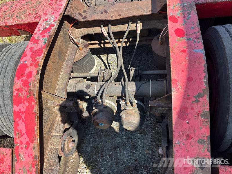 Rogers 50 ton Tri/A Removable Gooseneck Lowboy Trailer Pranchas / Carrega-tudo