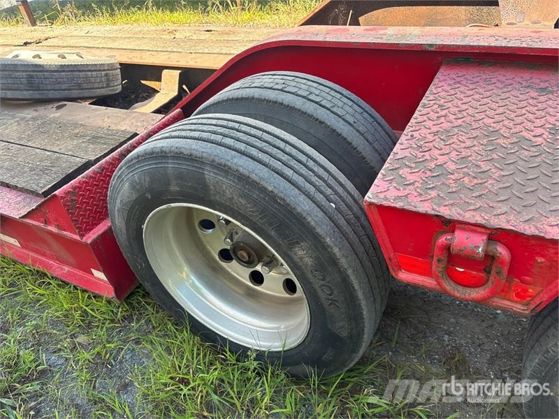 Rogers 50 ton Tri/A Removable Gooseneck Lowboy Trailer Pranchas / Carrega-tudo