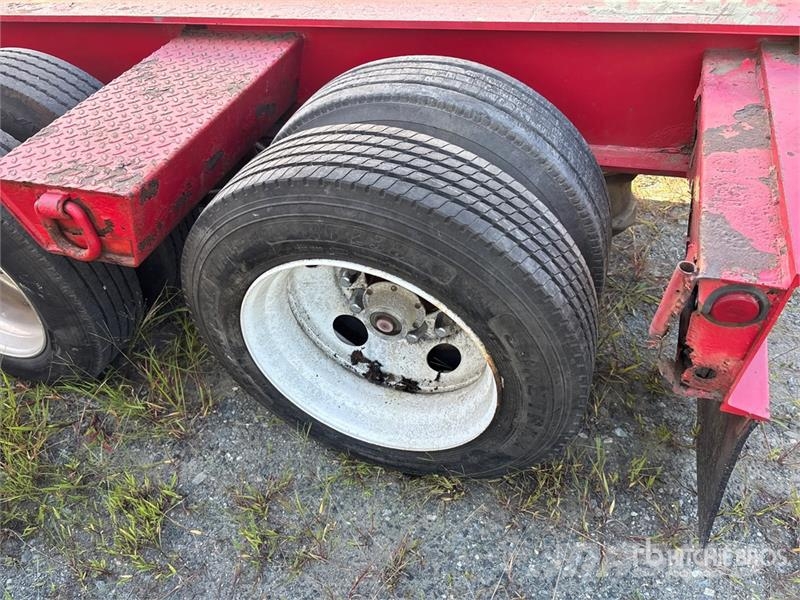 Rogers 50 ton Tri/A Removable Gooseneck Lowboy Trailer Pranchas / Carrega-tudo