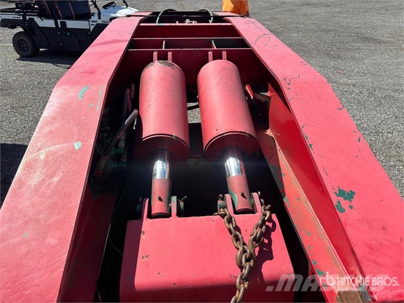 Rogers 50 ton Tri/A Removable Gooseneck Lowboy Trailer Pranchas / Carrega-tudo