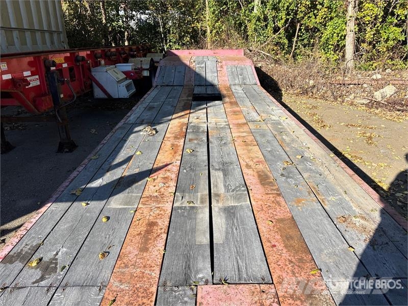 Rogers T/A Lowboy Trailer لوادر منخفضة