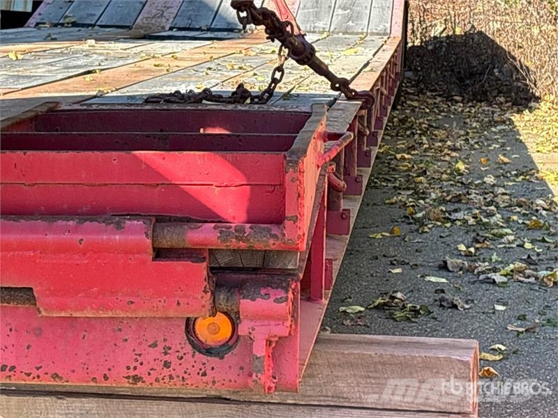 Rogers T/A Lowboy Trailer Pranchas / Carrega-tudo