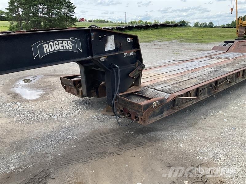 Rogers TH35DSF20-57-P20 T/A Double Drop Removable Goosene Low loaders