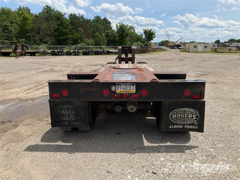 Rogers TH35DSF20-57-P20 T/A Double Drop Removable Goosene Low loaders