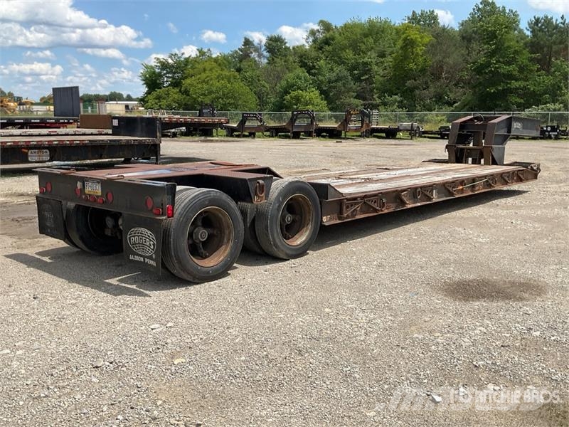 Rogers TH35DSF20-57-P20 T/A Double Drop Removable Goosene Low loaders