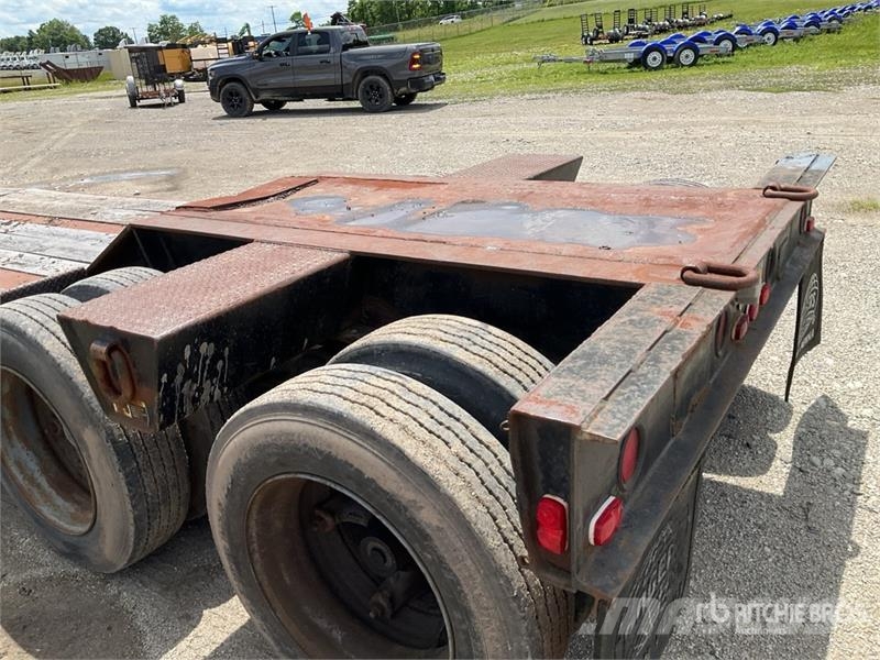 Rogers TH35DSF20-57-P20 T/A Double Drop Removable Goosene Low loaders