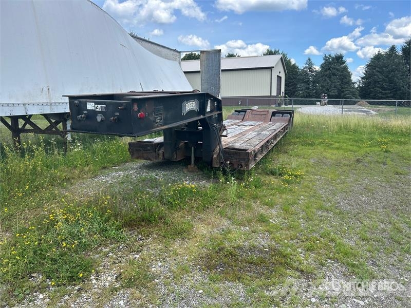 Rogers TH35DSF20-57-P20 T/A Double Drop Removable Goosene Low loaders