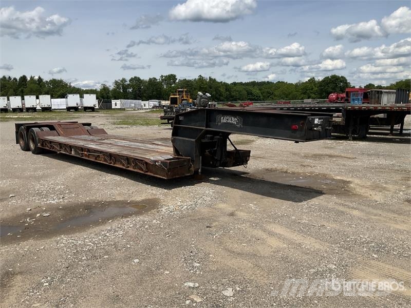 Rogers TH35DSF20-57-P20 T/A Double Drop Removable Goosene Low loaders