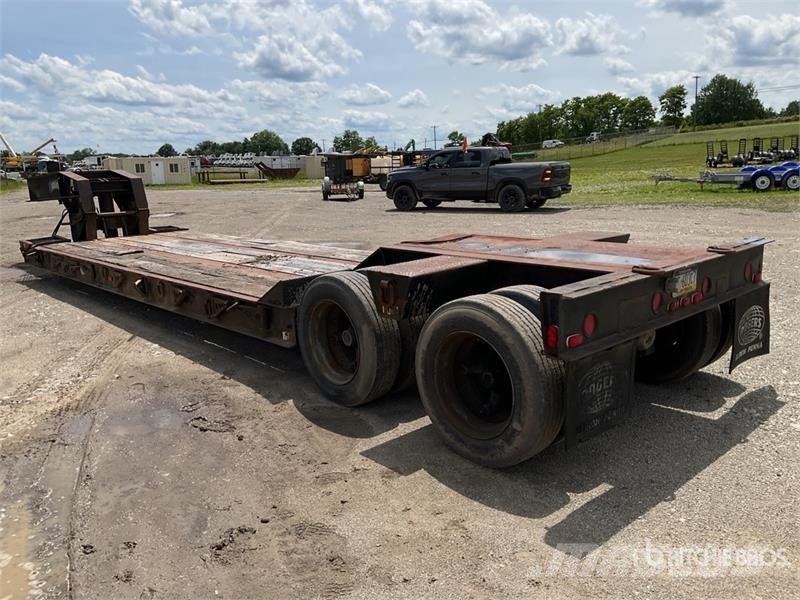 Rogers TH35DSF20-57-P20 T/A Double Drop Removable Goosene Low loaders