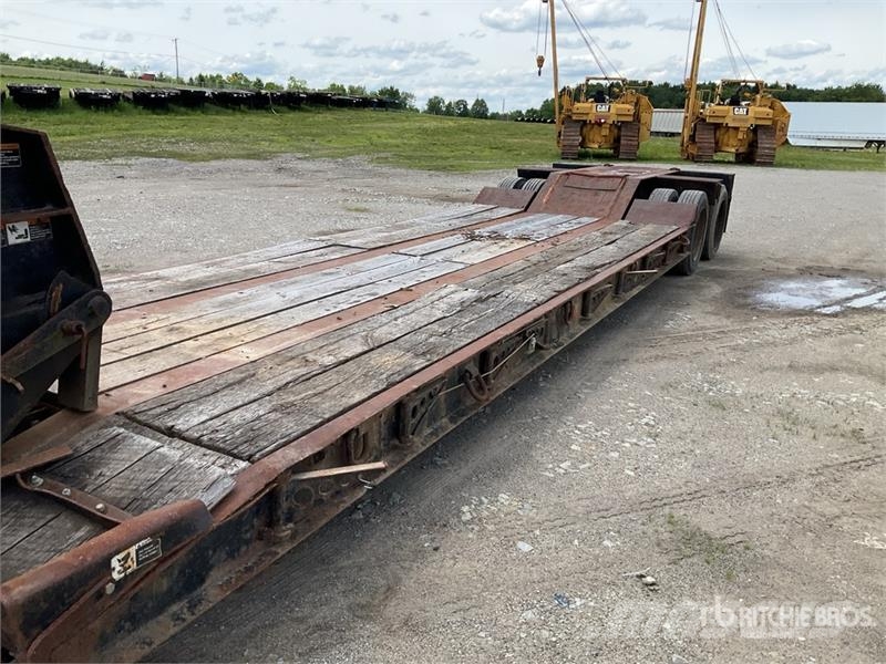 Rogers TH35DSF20-57-P20 T/A Double Drop Removable Goosene Low loaders
