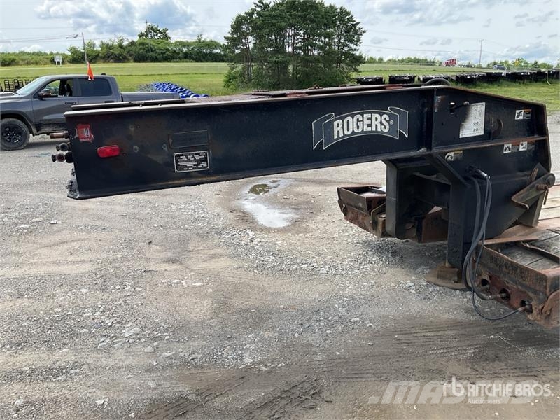 Rogers TH35DSF20-57-P20 T/A Double Drop Removable Goosene Low loaders