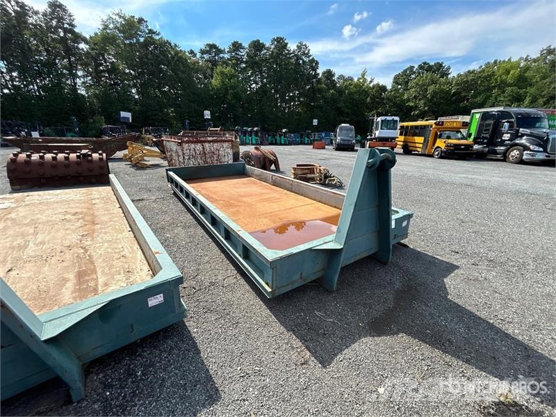 Roll-Off Flatbed Body Κλειστού τύπου