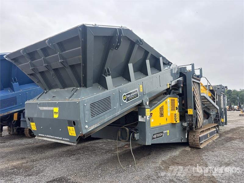 Rubble Master HS7500M Zeefinstallatie