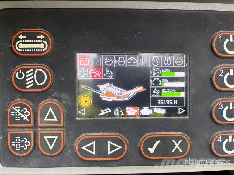 Rubble Master HS7500M Zeefinstallatie
