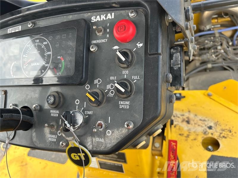 Sakai SW884 Double Drum Roller Οδοστρωτήρες διπλού κυλίνδρου