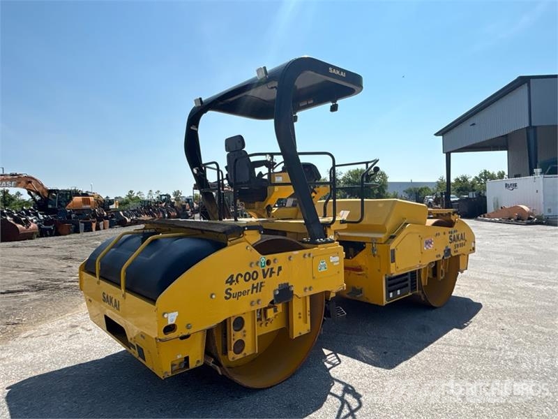 Sakai SW884 Double Drum Roller Οδοστρωτήρες διπλού κυλίνδρου