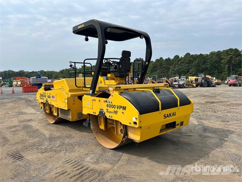 Sakai SW884 Double Drum Roller Οδοστρωτήρες διπλού κυλίνδρου