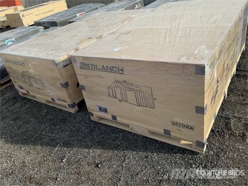 SDL4230TGMS Triple Garage Metal Shed (Unused) Ocelové rámové budovy