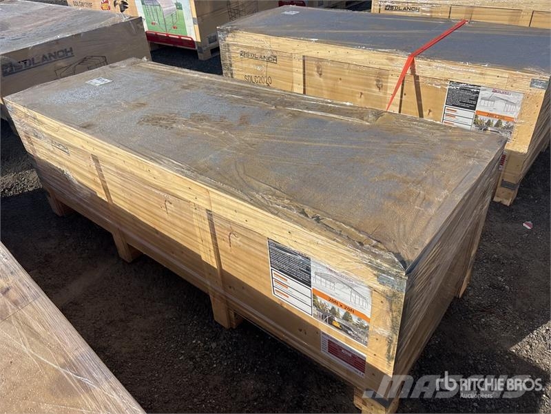 SDLC2020 20 ft x 20 ft Carport (Unused) Сталеві каркасні будівлі