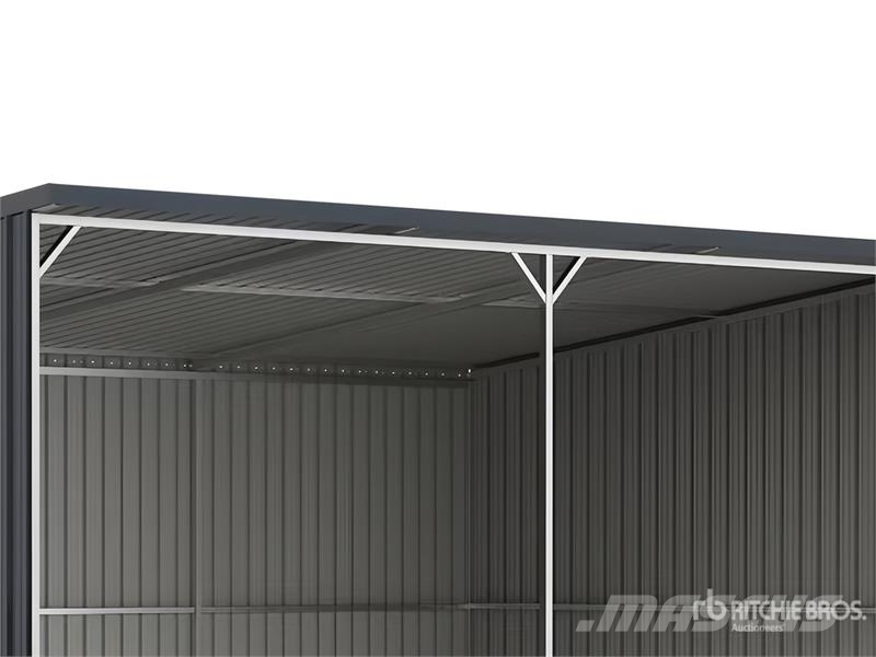 SDLGM1220F 12 ft x 20 ft Galvanized Metal Livestoc Andre staldmaskiner