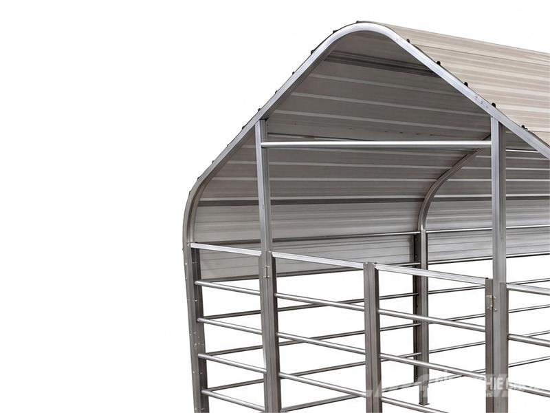 SDLGM1310F 13 ft x 10 ft Galvanized Metal Livestoc Andre staldmaskiner