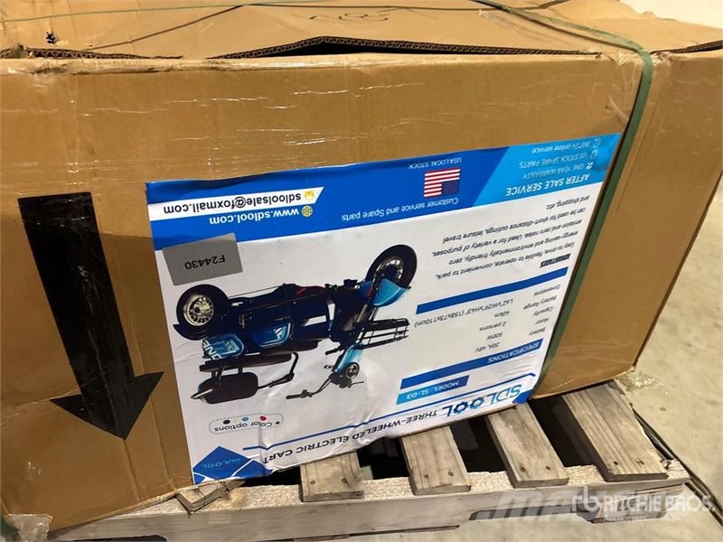  SDLOOL SL-D3 Electric Trike (Unused) Automašīnas