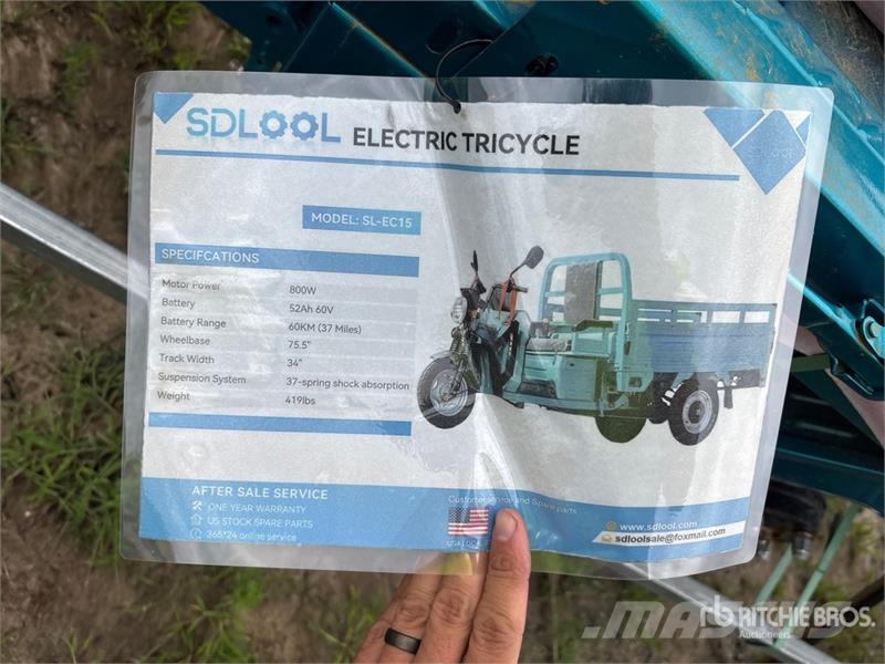 SDLOOL SL-EC15 Electric Trike (Unused) PKWs