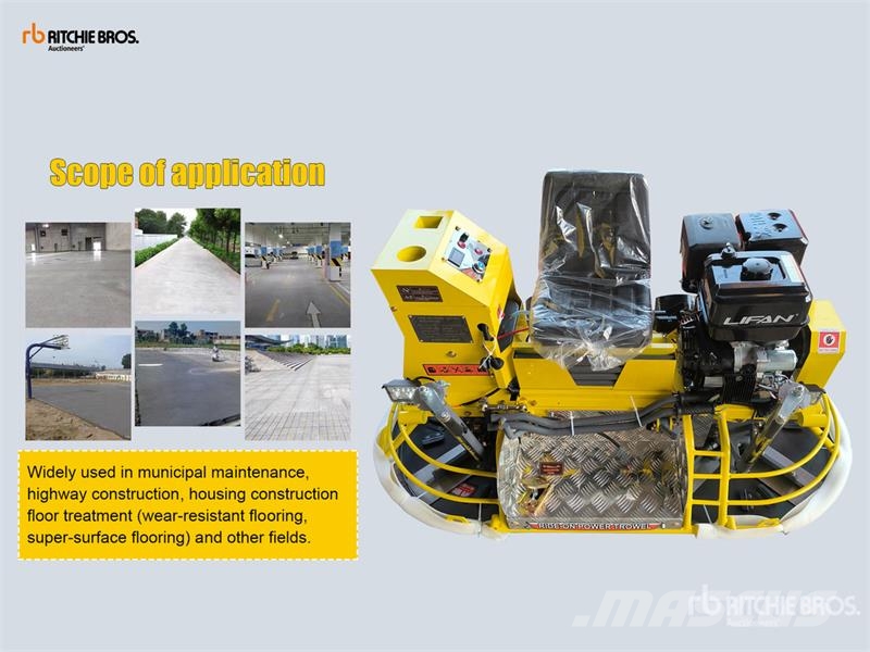 SDLOOL SL80R Ride-On Power Trowel (Unused) Gladilci betona - helikopterji