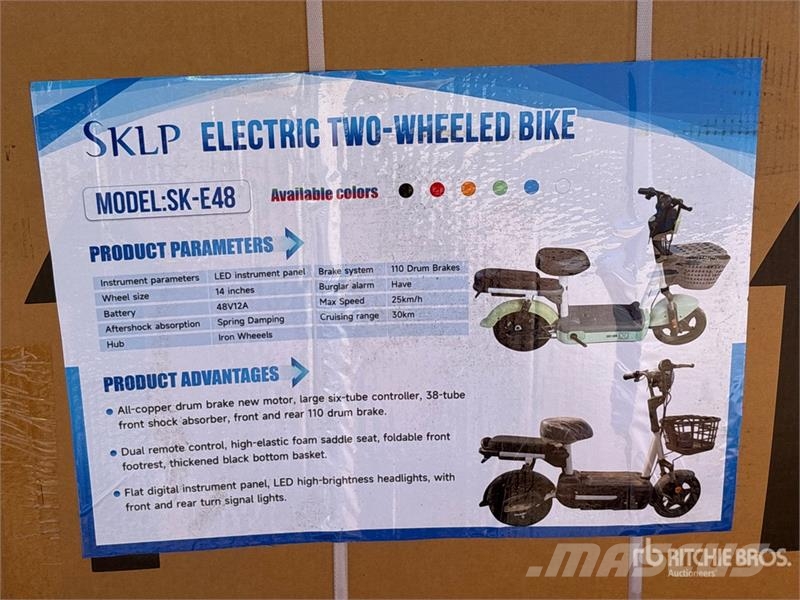 SKLP SK-E48 E-bikes Scooter (Unused) ATV/Quad