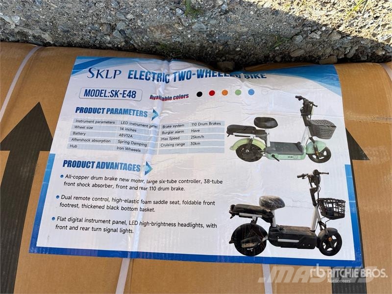 SKLP SK-E48 Electric Scooter (Unused) ATV/Quad
