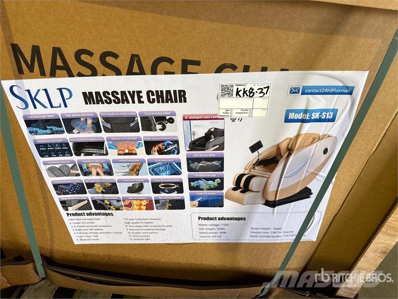 SKLP SK-S13 Electric Massage Chair (Unused) Other components