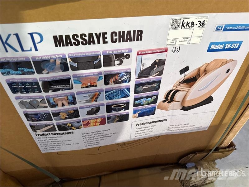 SKLP SK-S13 Massage Chair (Unused) Other components