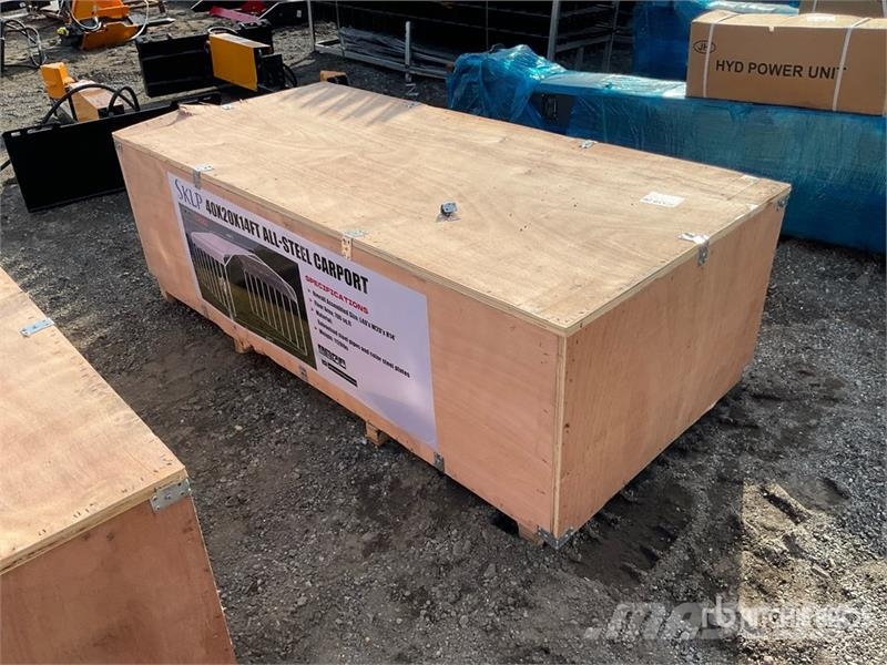 SKLP SK-SC40 20 ft x 40 ft Carport (Unused) Tērauda karkasa ēkas