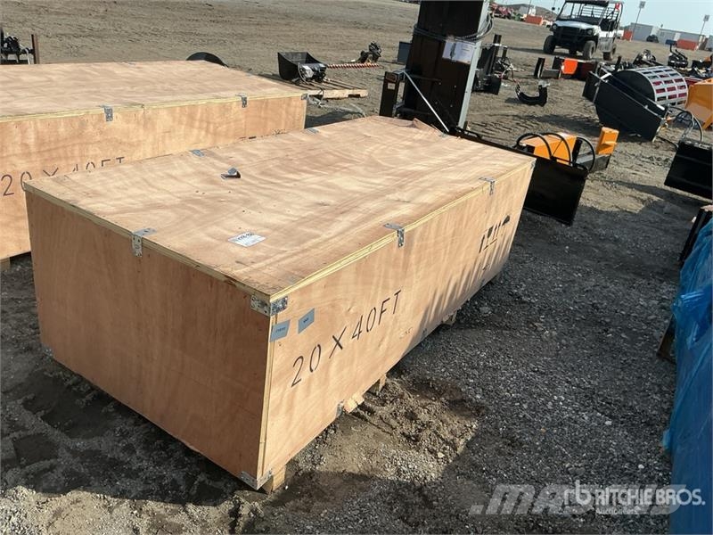 SKLP SK-SC40 20 ft x 40 ft Carport (Unused) Tērauda karkasa ēkas