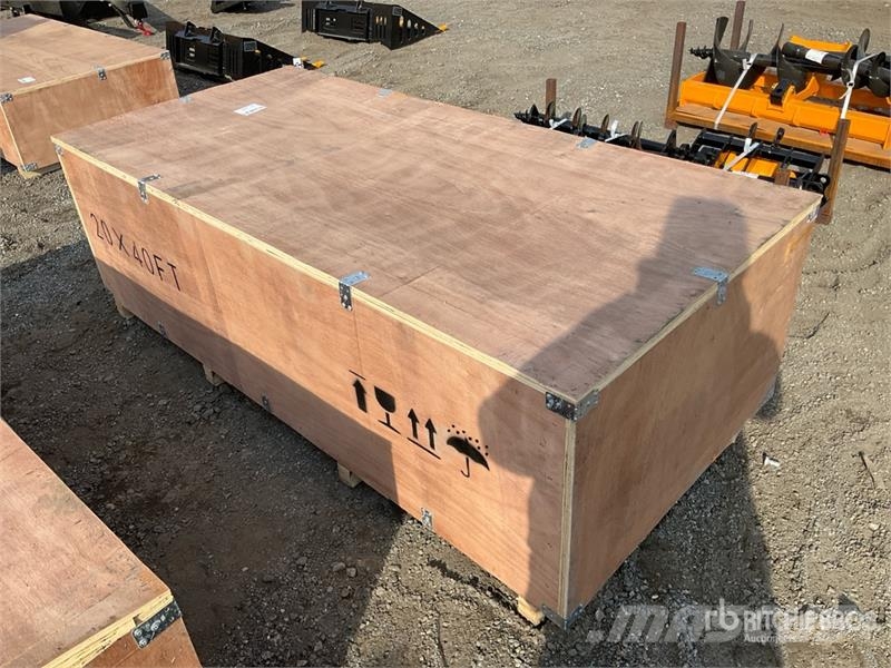 SKLP SK-SC40 20 ft x 40 ft Carport (Unused) Tērauda karkasa ēkas