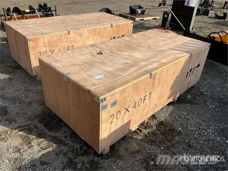 SKLP SK-SC40 20 ft x 40 ft Carport (Unused) Tērauda karkasa ēkas